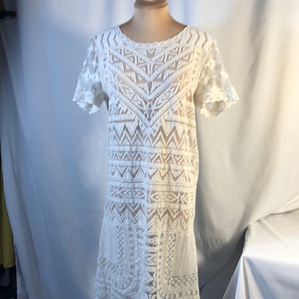 Sugarlips pullover lace dress size large